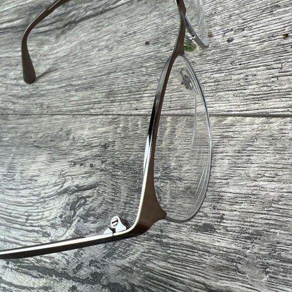 Ray-Ban RB 6365 2531 Eyeglasses 51 17 145mm Polished Taupe Metal FRAMES ONLY - Picture 14 of 15